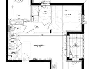 Vente appartement 3 pièces