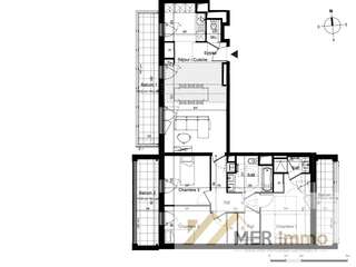 Vente appartement 4 pièces Vente appartement 4 pièces