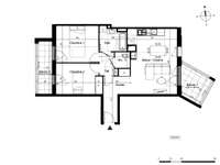 Vente appartement 3 pièces Vente appartement 3 pièces