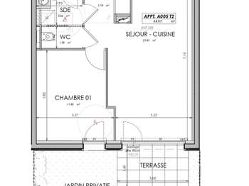 Vente appartement 2 pièces Vente appartement 2 pièces