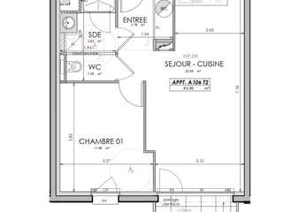 Vente appartement 2 pièces