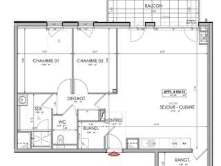 Vente appartement 3 pièces