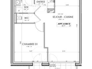 Vente appartement 2 pièces