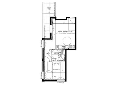 Vente appartement 2 pièces