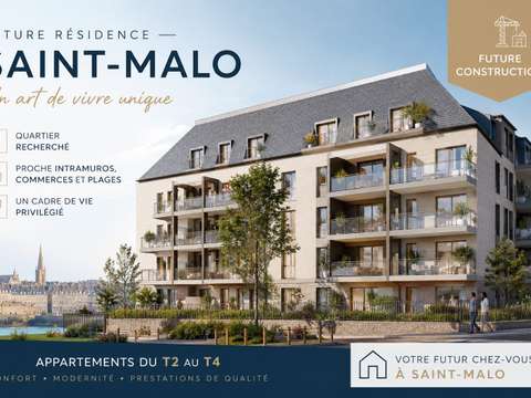 Vente appartement 2 pièces Saint-Malo 35