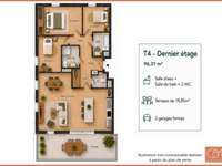 Vente appartement 4 pièces Vente appartement 4 pièces