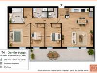 Vente appartement 4 pièces Vente appartement 4 pièces