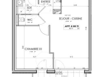 Vente appartement 2 pièces