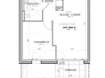 Vente appartement 2 pièces
