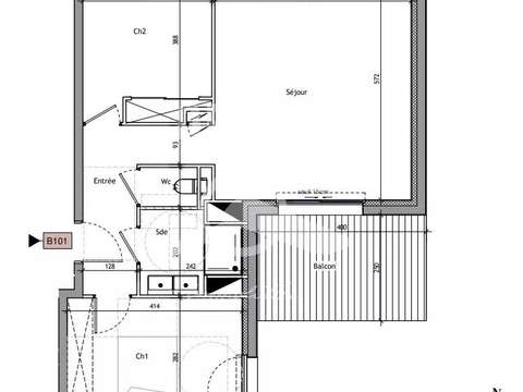 Vente appartement 3 pièces