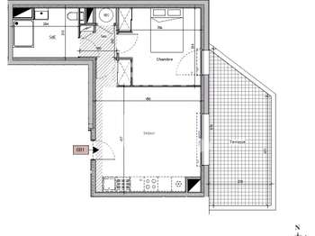 Vente appartement 2 pièces