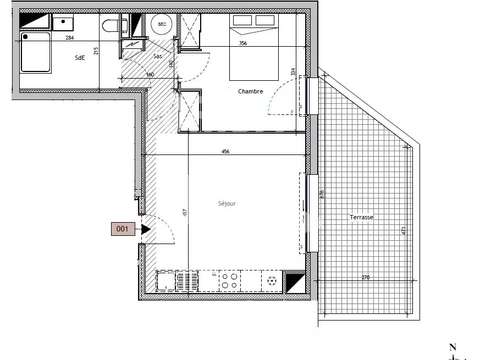 Vente appartement 2 pièces