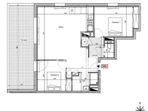 Vente appartement 3 pièces