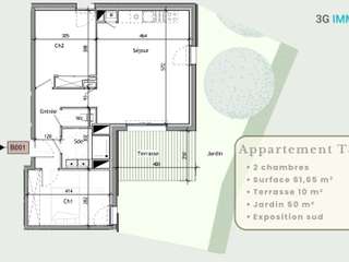 Vente appartement 3 pièces