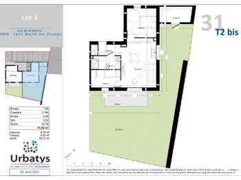 Vente appartement 3 pièces Saint-Martin-des-Champs 29