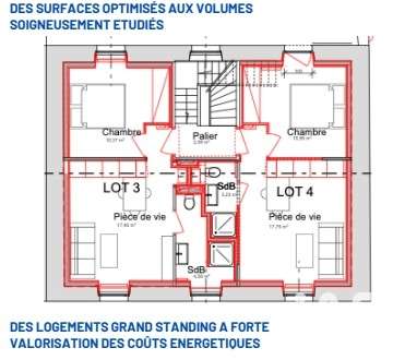 Vente appartement 3 pièces