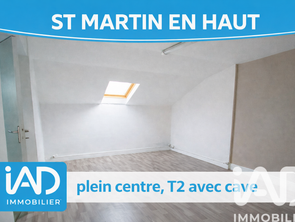 Vente Appartement 2 piècesSaint-Martin-en-Haut