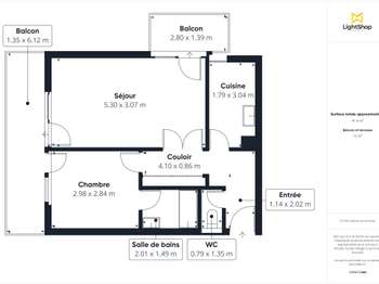 Vente appartement 2 pièces Vente appartement 2 pièces