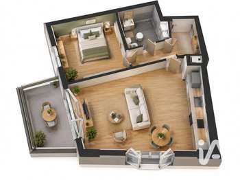 Vente Appartement 2 piècesSaint-Maximin-la-Sainte-Baume