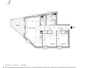 Vente appartement 3 pièces