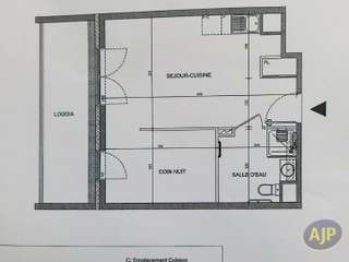 Vente Studio 2 pièces