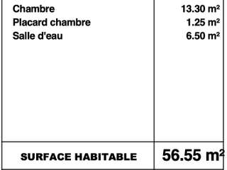 Vente appartement 2 pièces