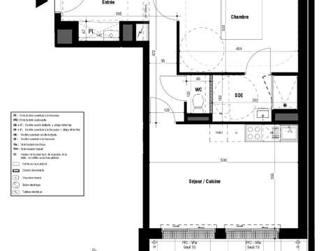 Vente appartement 2 pièces
