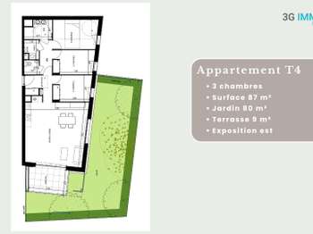 Vente appartement 4 pièces Vente appartement 4 pièces