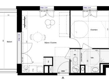 Vente appartement 2 pièces Vente appartement 2 pièces