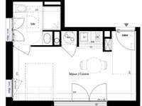 Vente appartement 1 pièce