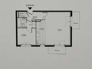 Vente appartement 2 pièces