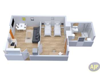 Vente appartement 2 pièces Vente appartement 2 pièces