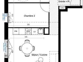 Vente appartement 3 pièces