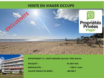 Vente appartement 4 pièces Saint-Nazaire 44