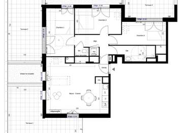 Vente appartement 4 pièces