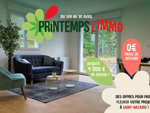 Vente appartement 4 pièces Saint-Nazaire 44