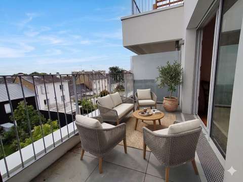 Vente appartement 3 pièces Saint-Nazaire Centre Ville, Ville Port, Petit Maroc 44