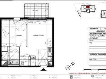 Vente appartement 2 pièces Vente appartement 2 pièces