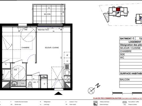 Vente appartement 2 pièces Vente appartement 2 pièces