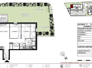 Vente appartement 3 pièces Vente appartement 3 pièces