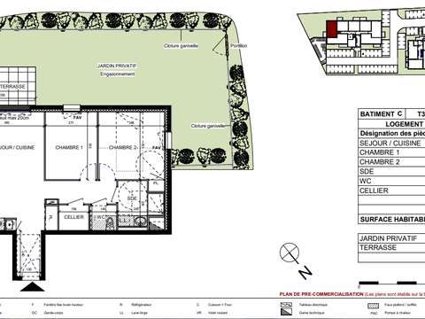 Vente appartement 3 pièces