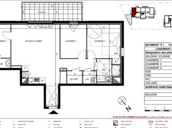 Vente appartement 4 pièces
