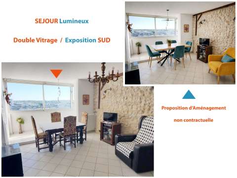 Vente appartement 4 pièces Saint-Pierre-des-Corps 37
