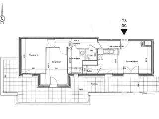 Vente appartement 3 pièces