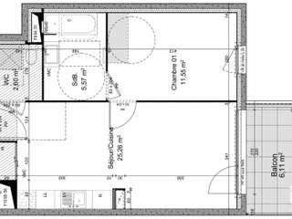Vente appartement 2 pièces Vente appartement 2 pièces