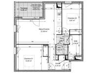 Vente appartement 3 pièces