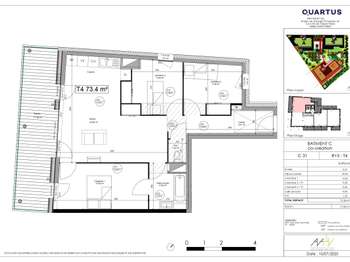 Vente appartement 4 pièces Vente appartement 4 pièces