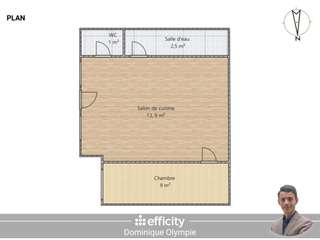 Vente appartement 2 pièces
