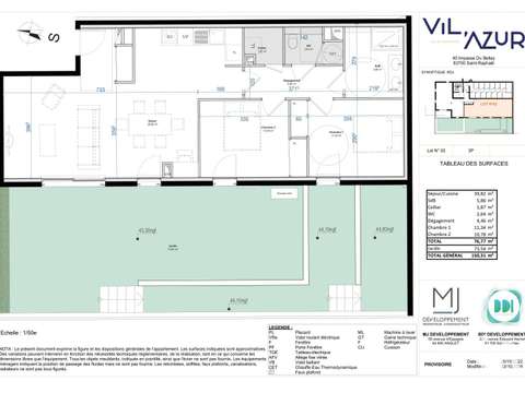 Vente appartement 3 pièces