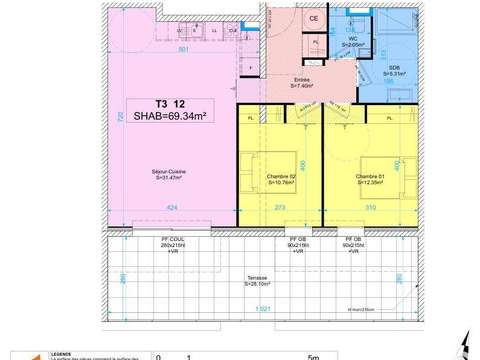 Vente appartement 3 pièces Saint-Raphaël 83